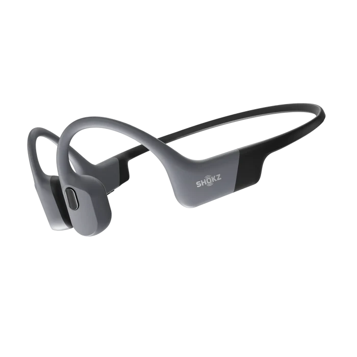 Casque à conduction osseuse Shokz OpenSwim Pro gris, étanche IP68